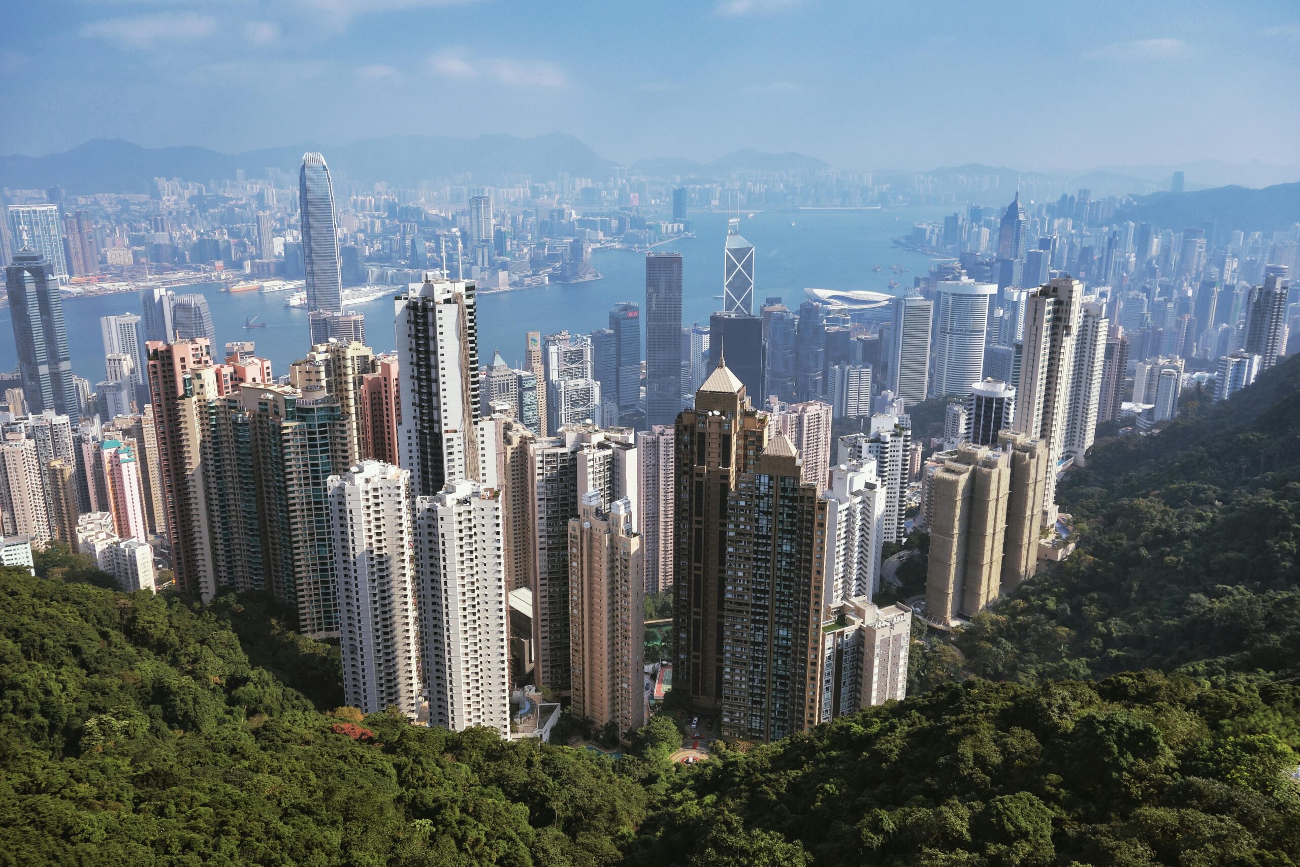 View from Victoria Peak, Hong Kong, China